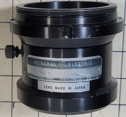 Lente de proyección GE 3 a 1 modelo # GN-598. Sin arañazos visibles en la lente. SIN TAPAS. - Imagen 3 de 12