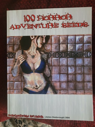 100 eoic Horror seeds softcover book rpg roleplaying  - Picture 1 of 4