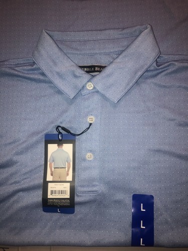 Pebble Beach Men's Dry-Luxe Performance Golf Polo Shirt - Picture 30 of 82