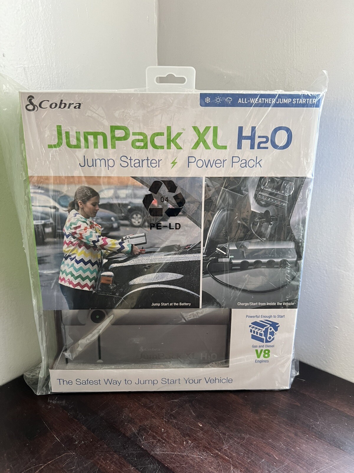 Cobra JumPack XL H2O Jump Starter 4 Power Pack 600a Peak eBay