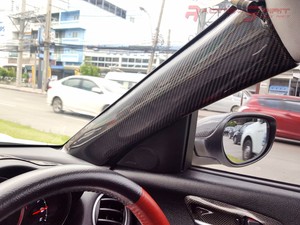 3D REAL CARBON FIBER INTERIOR A-PILLAR DECORATIVE COVER FOR 04-08 ... 3D REAL CARBON FIBER INTERIOR A-PILLAR DECORATIVE COVER FOR 04-08 ...