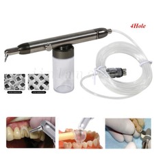Dental Air Abrasion Alumina Polisher Sandblasting Gun Sandblaster 4 Holes USA