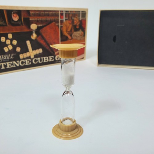 VTG Sentence Cube by Scrabble 70s Word Game Complete Letter Cubes - Picture 7 of 9