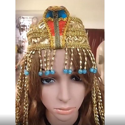 Egypt Queen Headdress Snake Headdress Fashion Egyptian for Stage Performance