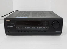 Onkyo TX-SR304 AV Receiver Amplifier Tuner Stereo Dolby Digital Black TESTED