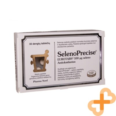 PHARMA NORD Selenoprecise Eurotabs 30 Tabs Immune System Thyroid Fucntion