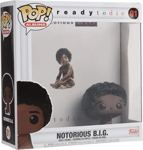 Funko Pop Album Cover Notorious B.I.G. BIG Ready to Die Figure