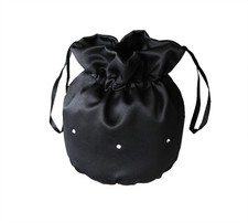 Satin Bridal Dolly Bag/Communion Pouch/Flower Girl Bridesmaid Handbag,Diamantes