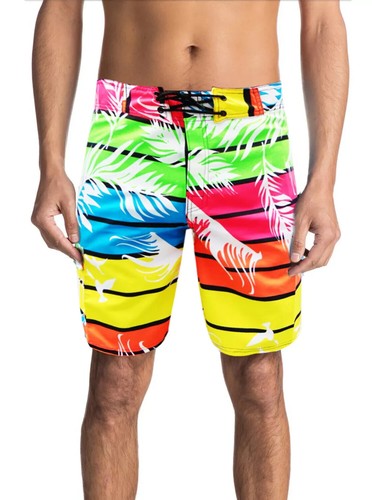 NWT MEN'S SLIM FIT QUICK DRY SUMMER BEACH SWIMWEAR SWIMMING TRUNKS BOARD SHORTS - Bild 1 von 4