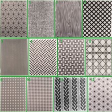 Grid Net Frame Plastic Embossing Folders Dies Stencil Template Art Flower Grain