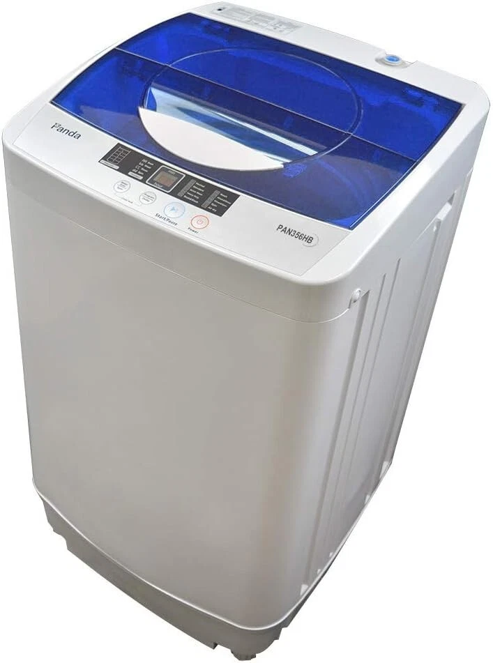 Mini lavadora portátil con 10 programas de lavado, rodillos/cargadores incorporados Foto 2 de 4