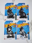 4 2022 Hot Wheels Motorcycles Honda Cb750 Super Cub Ducati DesertX Bmw R Nine T