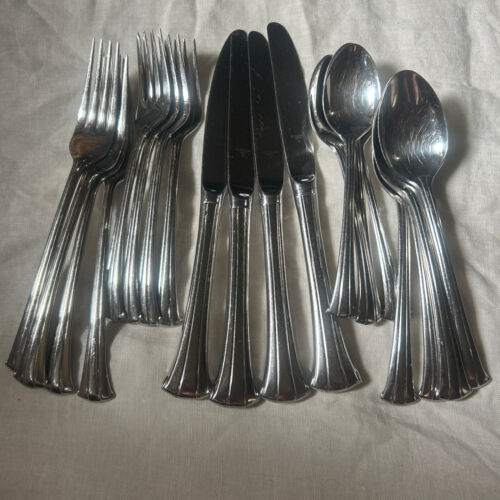 Gorham TRIOLOGY Stainless Glossy Flatware Silverware CHOICE Japan - Picture 2 of 9