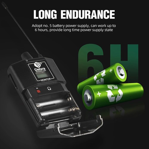 Wireless In-Ear Monitoring System ER-102 with bluetooth5.0 for Stage Performance - Picture 24 of 29