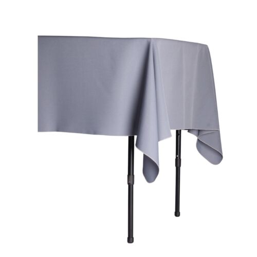 KS Linens Premium Polyester Rectangular Tablecloth 60 x 144 - Picture 26 of 43