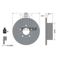 Textar 2X Bremsscheibe 92157600