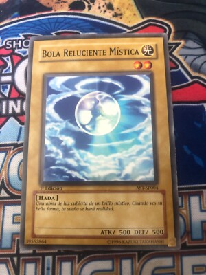 yugioh AST-SP004 spanish mystic glänzende Kugel 