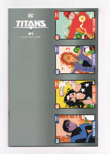 Titans #1 DC Comics Dawn of DC 2023 Redondo Trading Card Variant High Grade NM+