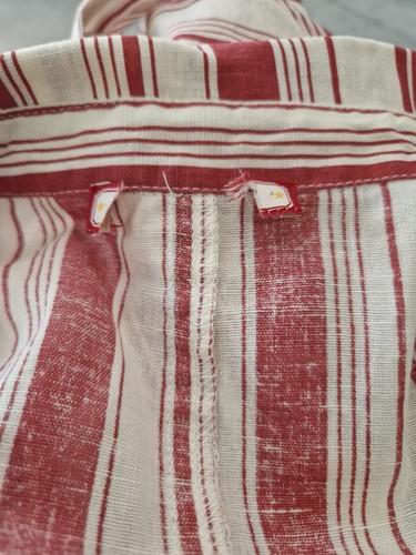 Womens Joe Browns Red Stripe Linen Mix Pockets Flared Maxi Shirt Dress 12 New. - Picture 11 of 11