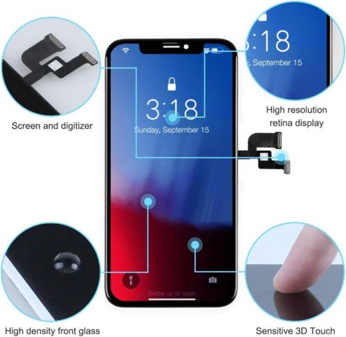 For iPhone X Screen Replacement LCD OLED 3D Touch Digitiser Premium Quality UK S - Picture 6 of 9