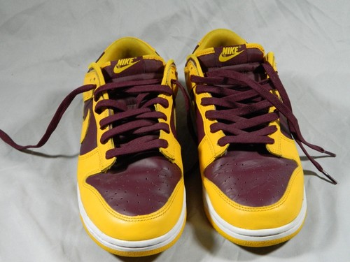 Nike Dunk Low Arizona State taglia 11 DD1391-702 retrò rosso giallo - Foto 3 di 7