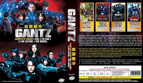 *DVD* ANIME GANTZ VOL.1-26 END +MOVIE + LIVE ACTION ENGLISH DUBBED REGION ALL - Imagen 3 de 3