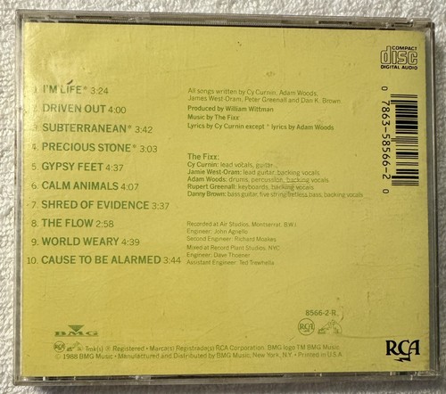 The Fixx, Calm Animals, CD, 1988 - Picture 4 of 4