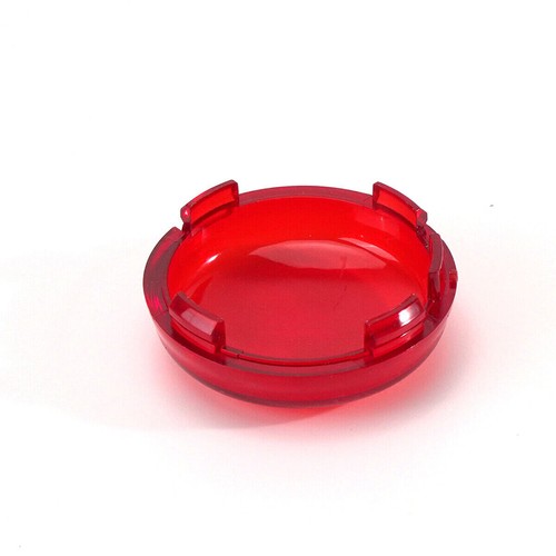 Red Turn Signal Lens blinker cover Fit for Harley FXD FXS FLST FLHTC FLTR dyna - Picture 6 of 7