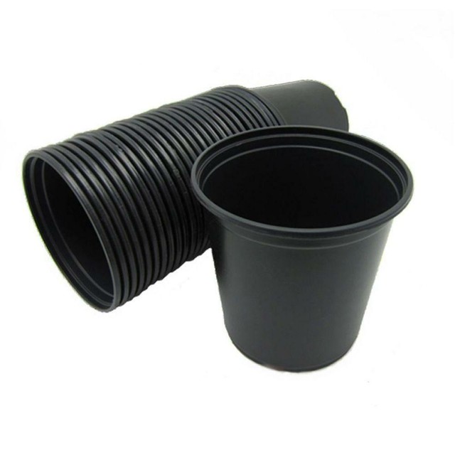 5 Gal Nursery Trade Pots Water Catching Saucers Round 5 Gal Nursery Trade Pots Water Catching Saucers Round
