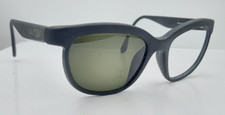 Vintage Sunjet Carrera 5255 Black Oval Sunglasses Austria FRAMES ONLY