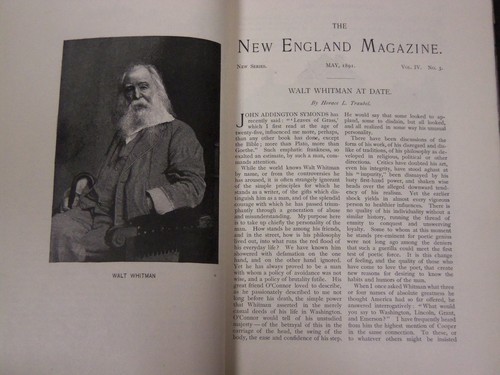1891 NEW ENGLAND MAGAZINE LOT OF 9 ISSUES - NICE ILLUSTRATIONS & ADS - WR 169 - Picture 6 of 11