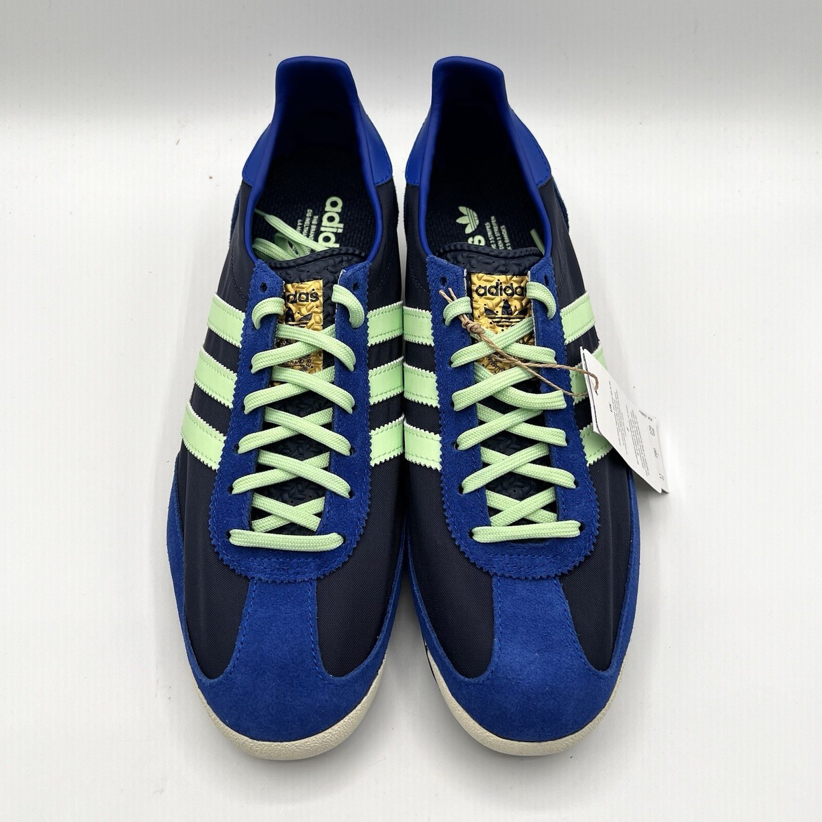 adidas gazelle silver green womens Gazelle Bold Womens Lifestyle Shoes (Green/Blue) Final Sale
