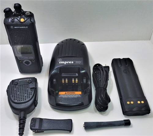 MOTOROLA XTS5000 UHF 380-470mhz P25 TWO WAY DIGITAL RADIO H18QDF9PW6AN W/AES-256 - Zdjęcie 6 z 69
