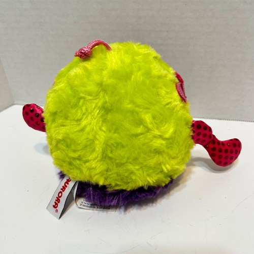Aurora 3 Augen 5 Zoll Mini Plüschmonster Kuscheltier funkelnd mehrfarbig - Bild 3 von 6