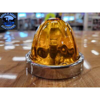 17 LED Dual Function Watermelon Double Face Light - Amber LED/Clear Le &ndash; HD Equipment Inc Site