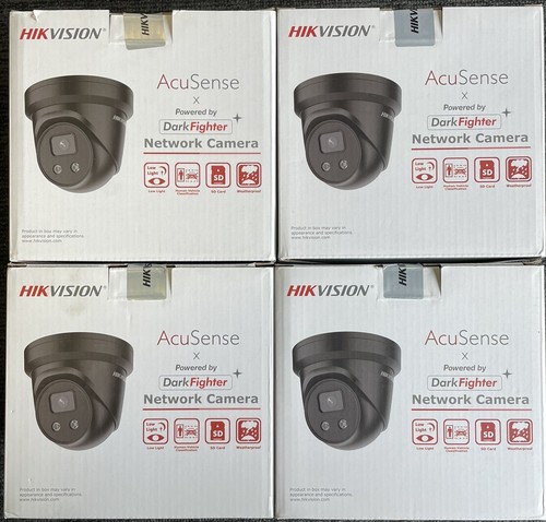 Hikvision DS-2CD2366G2-IU 6MP Black With Mic IPCam 2.8mm New Set Of 4 - Picture 3 of 5