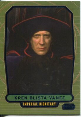Star Wars Galactic Files 2 Blue Parallel Base Card #526 Kren Blista-Vanee