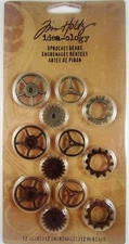 NEW Tim Holtz Idea-ology Embellishments Metal Mixed Media PICK ONE OF 28 TYPES!