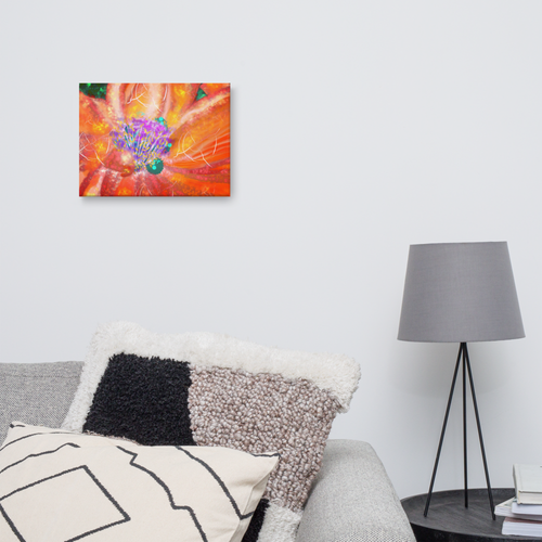 Broken Poppy... Canvas | DESIGNER | ART | DESIGN | ORANGE | FLOWER | BEAUTIFUL - Picture 28 of 84