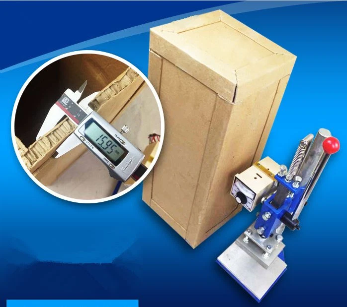 8x10cm 300W 220V 400℃ Hot Foil Stamping Machine Manual Marking Embossing Machine - Image 3 of 4