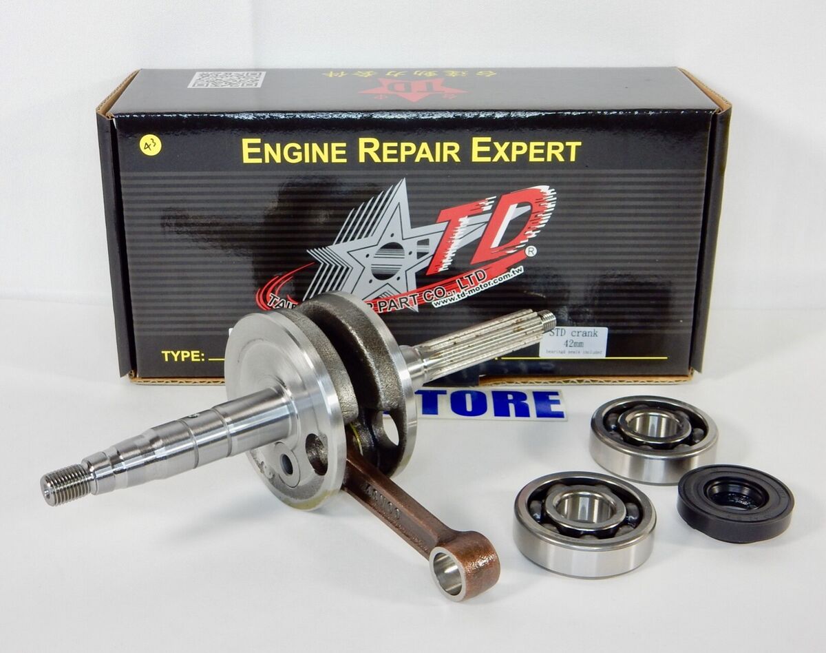 TAIDA CRANKSHAFT FOR 90cc 2-STROKE JOG, MINARELLI, YAMAHA TAIDA CRANKSHAFT FOR 90cc 2-STROKE JOG, MINARELLI, YAMAHA