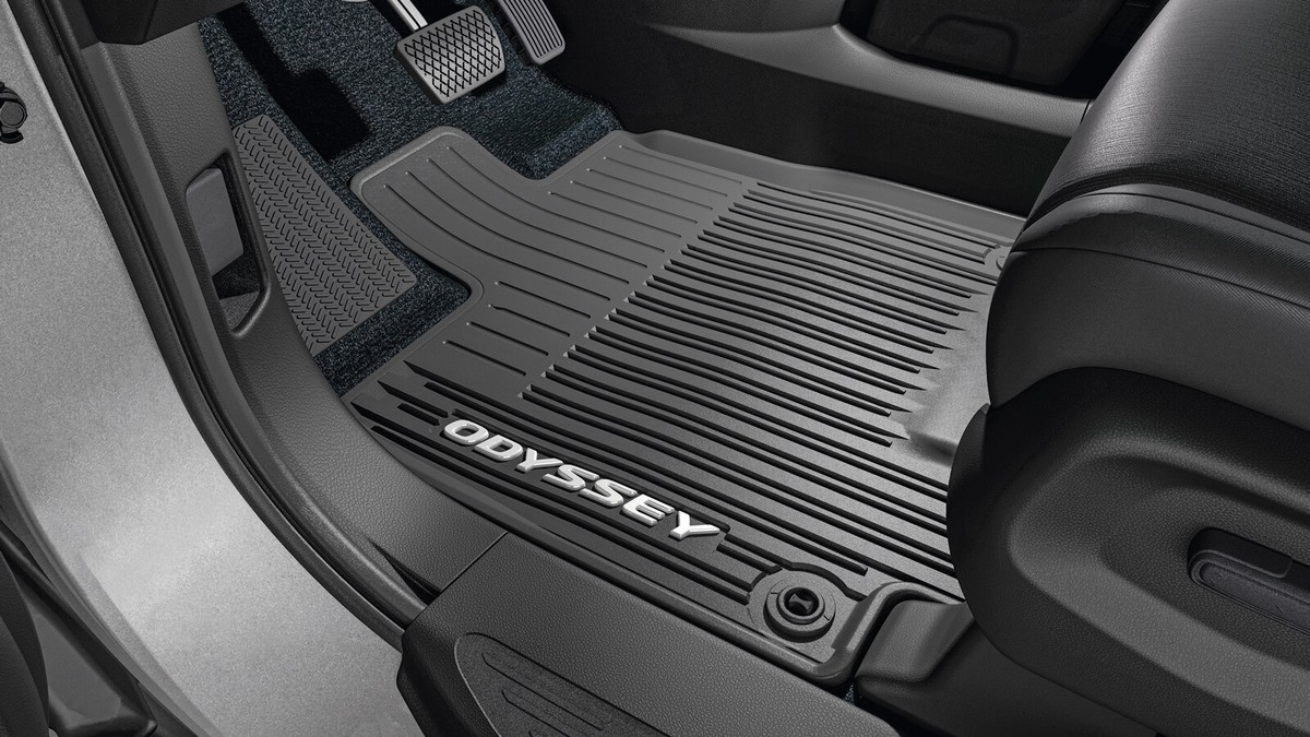 2018-2023 Genuine Honda Odyssey Black All Season Floor Mats 08P17-THR-110A