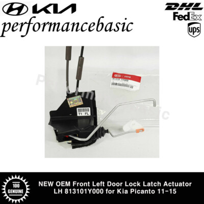Lucky様 NEW OEM Front Left Door Lock Latch Actuator LH 813101Y000 for Kia