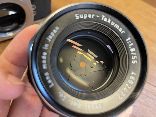 *Near Mint++* Pentax Spotmatic SP Film Camera Super Takumar 55mm F/1.8 from JPN - Bild 15 von 18
