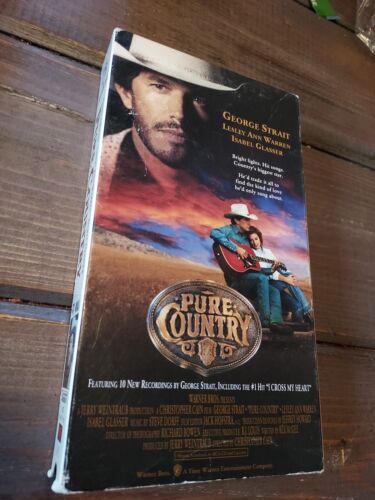 Pure Country (VHS,1992) George Strait & Lesley Ann Warren - Afbeelding 1 van 3