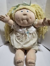 Vintage Doll Baby Yellow Hair