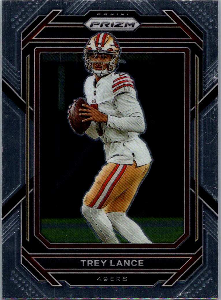 Trey Lance Panini #263 2022 Panini Prizm Silver San Francisco 49ers