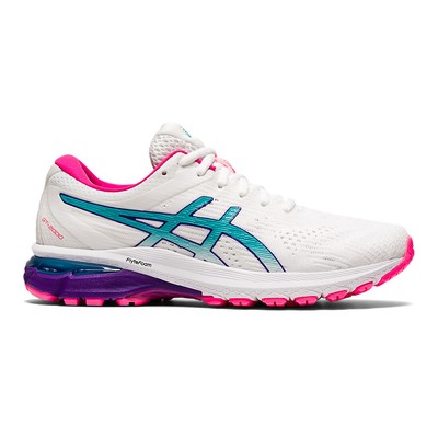 Asics GT-2000 8 [1012A591-102] Women Running Shoes White/Lagoon | eBay