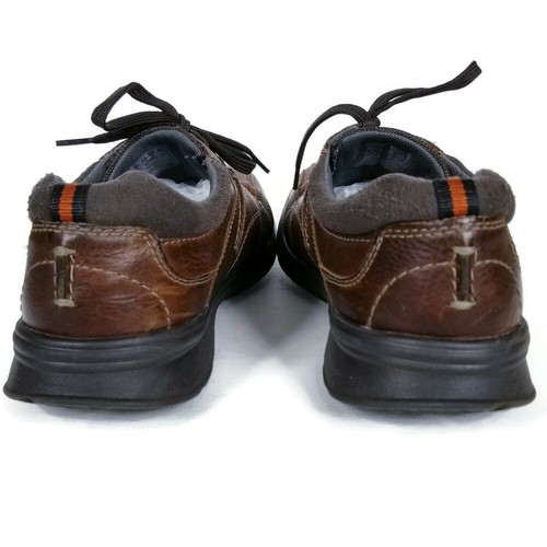 Clarks Collection Soft Cushion Lace Up Oxford Mens 11.5M Brown Leather Ortholite - Picture 4 of 9