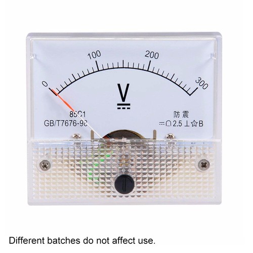 DC 0-600V Analog Volt Voltage Needle Panel Meter Voltmeter Gauge 85C1 New - Bild 4 von 26